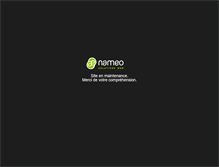 Tablet Screenshot of nameo.fr